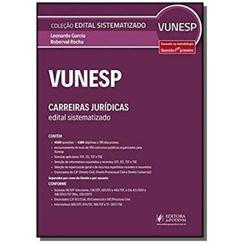 Edital Sistematizado - Vunesp