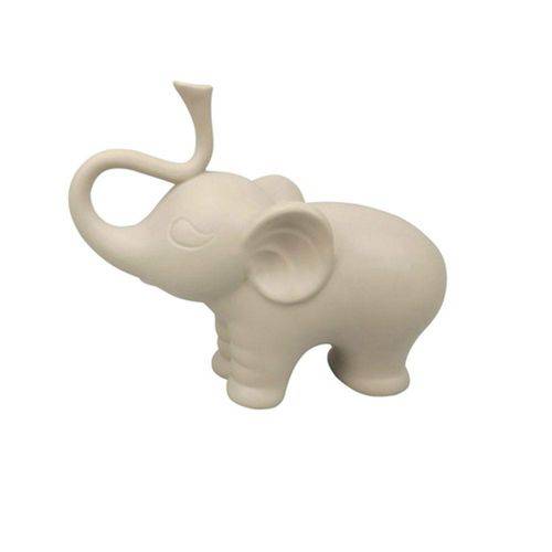 Elefante Decorativo 7,5 Cm Bege