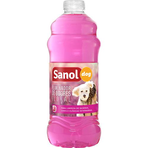 Eliminador de Odores Sanol Dog Laranja e Limão 2L - Sanol
