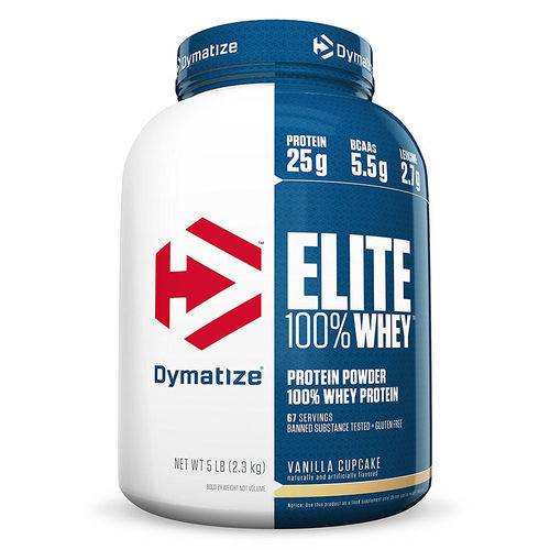 Elite 100% Whey Protein 907g Baunilha - Dymatize Nutrition