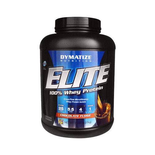 Elite 100% Whey Protein (2.3kg) Dymatize - Morango