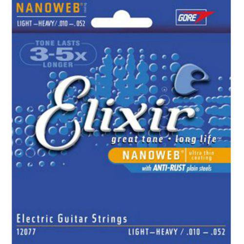 Elixir - Encordoamento para Guitarra 7 Cordas 010 Nw