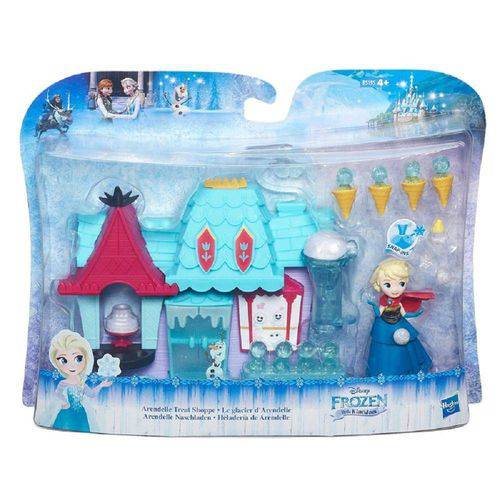 Elsa Confeitaria Arendelle Mini Cenário Frozen Disney - Hasbro B5195