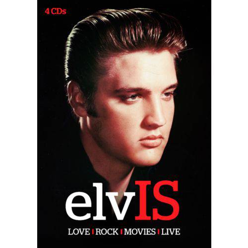 Elvis Presley - Love, Rock, Movies, Live - Box com 4 CDs