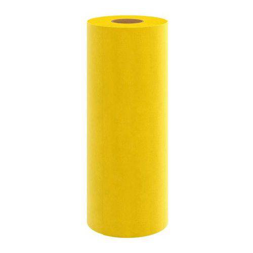 Embalagem com 25 Panos Amarelos Multiuso Flash Limp
