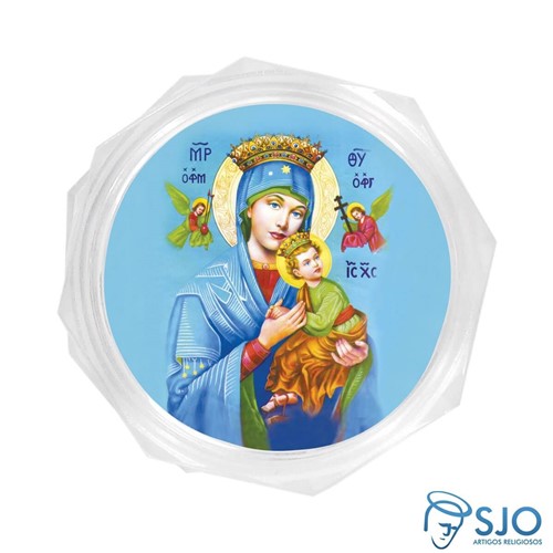 Embalagem de Nossa Senhora do Perpétuo Socorro | SJO Artigos Religiosos