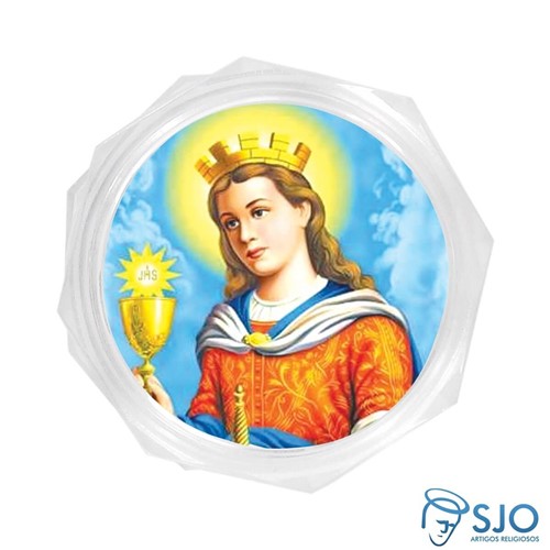 Embalagem Italiana Santa Bárbara | SJO Artigos Religiosos