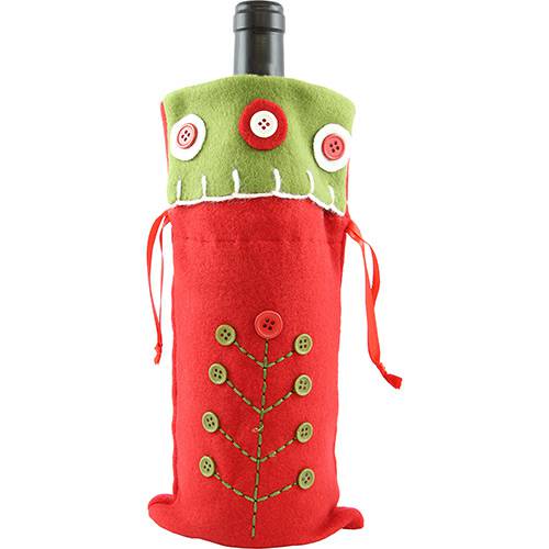 Embalagem Natalina para Vinho - Christmas Traditions
