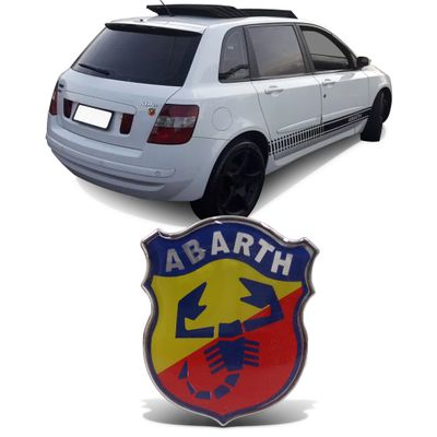 Emblema Abarth do Porta Malas - Stilo 2002 a 2009