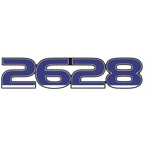 Emblema Frontal " 2628 " Ford Cargo