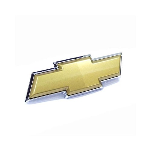 Emblema Gravata Dourada da Grade Dianteira 94716471 Meriva