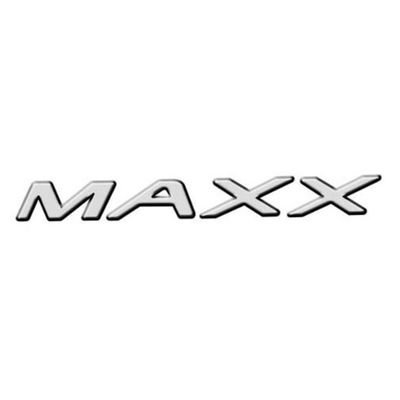 Emblema Letreiro Adesivo Maxx Linha Gm Corsa Celta Resinado Novo Prata