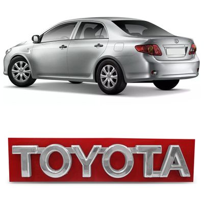 Emblema Toyota do Porta Malas - Corolla 2009 a 2014