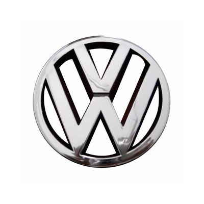 Emblema VW do Porta-Malas Gol Quadrado 1991 a 1995 Novo Cromado