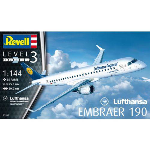EMBRAER 190 Lufthansa - 1/144 - Revell 03937