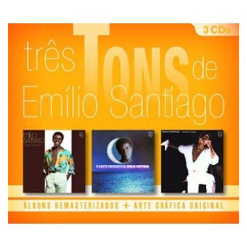 Emílio Santiago - Três Tons de Emílio Santiago - Box 3 CDs