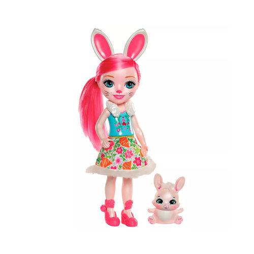 Enchantimals Boneca Articulada Bree Bunny 30 Cm - Mattel