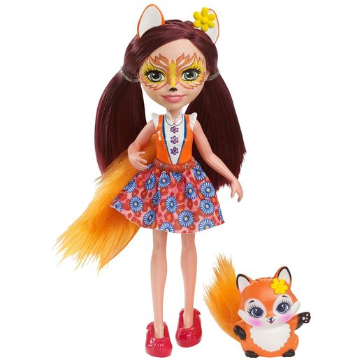 Enchantimals Boneca e Bichinho Felicity Fox - Mattel