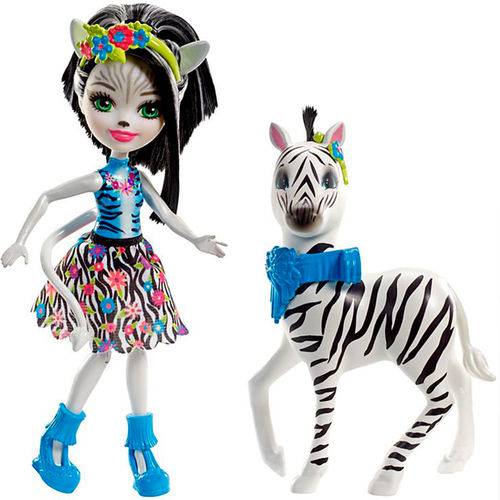 Enchantimals Boneca Zelena Zebra - Mattel
