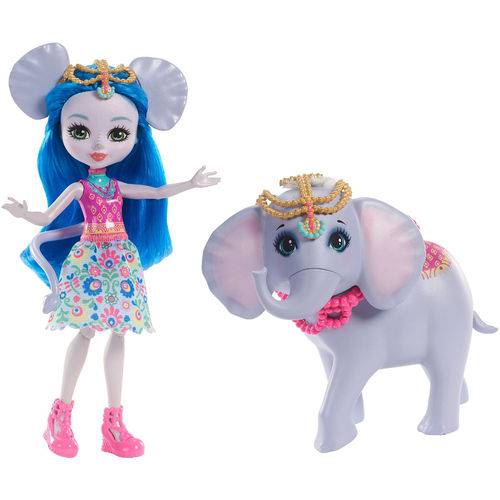 Enchantimals Conjunto - Ekaterina Elephant e Antic - Mattel