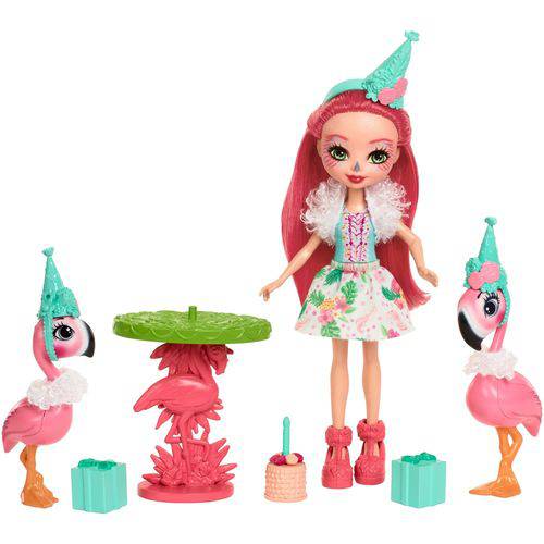 Enchantimals - Festa com Flamingos - Fanci Flamingo - Mattel