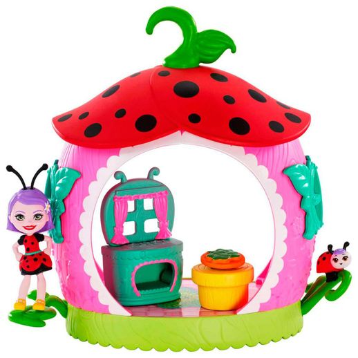 Enchantimals Teeny Cozinha com Ladelia Ladybug - Mattel