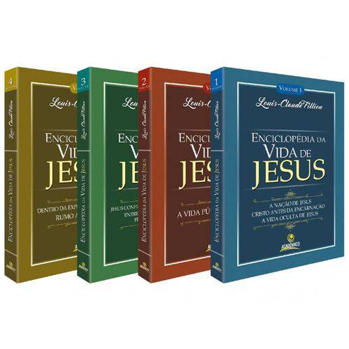 Enciclopédia da Vida de Jesus - 4 Volumes - Central Gospel