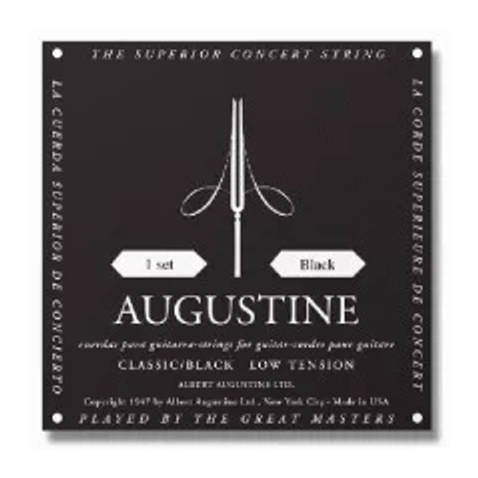 Encordoamento Augustine Black Sp Nylon