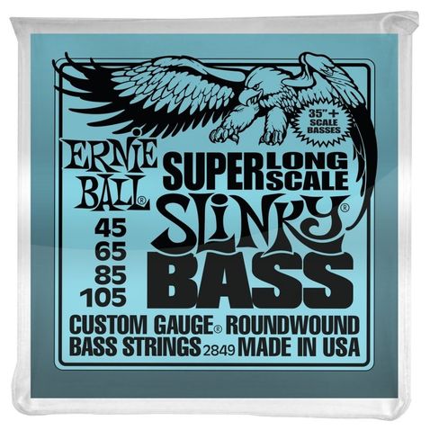 Encordoamento Baixo 4c Ernie Ball Hybrid Slinky Long Scale 045.105