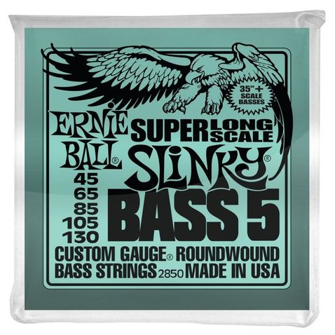 Encordoamento Baixo 5c Ernie Ball Hybrid Slinky Long Scale 045.130 2850