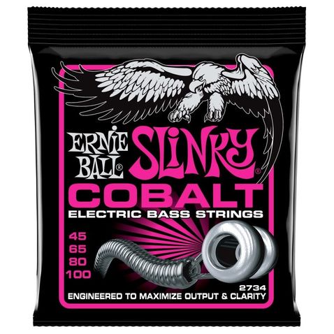 Encordoamento Baixo 4c Ernie Ball Cobalt Super Slinky 045.100