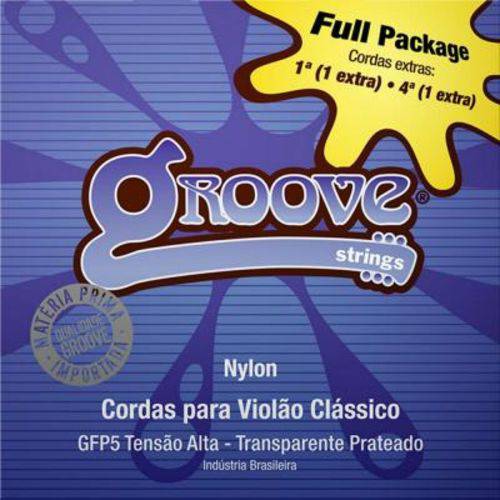 Encordoamento Groove para Violão Nylon GFP5 - Full Package, Tensão Alta