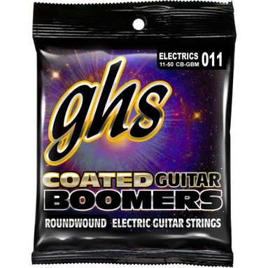 Encordoamento Guitarra GHS 011-050 CB-GBM Coated Boomers Medium