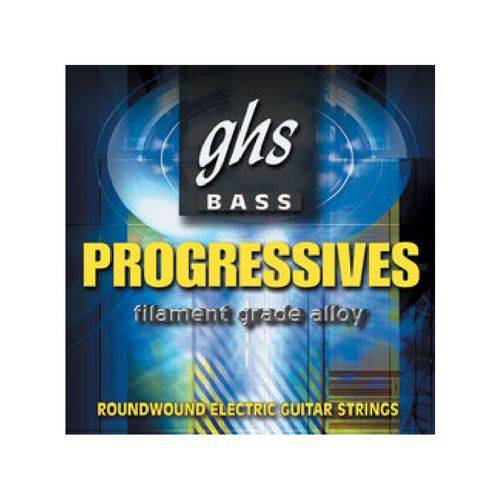 Encordoamento para Contrabaixo GHS 5L8000 Light (Escala Longa) Série Bass Progressives (contém 5 Cor