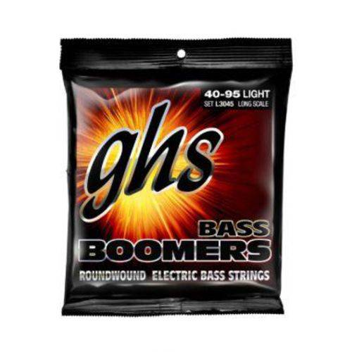 Encordoamento para Contrabaixo GHS RC-L3045 Light Série Bass Boomers (contém 4 Cordas)