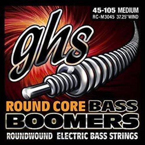Encordoamento para Contrabaixo GHS RC-M3045 Medium Série Bass Boomers (contém 4 Cordas)
