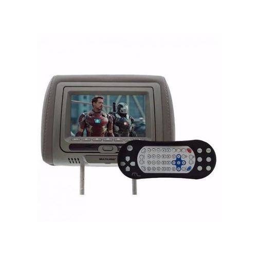 Encosto Descanso de Cabeca com DVD e Controle Remoto para Carro com Tela LCD de 7 Polegadas Automoti