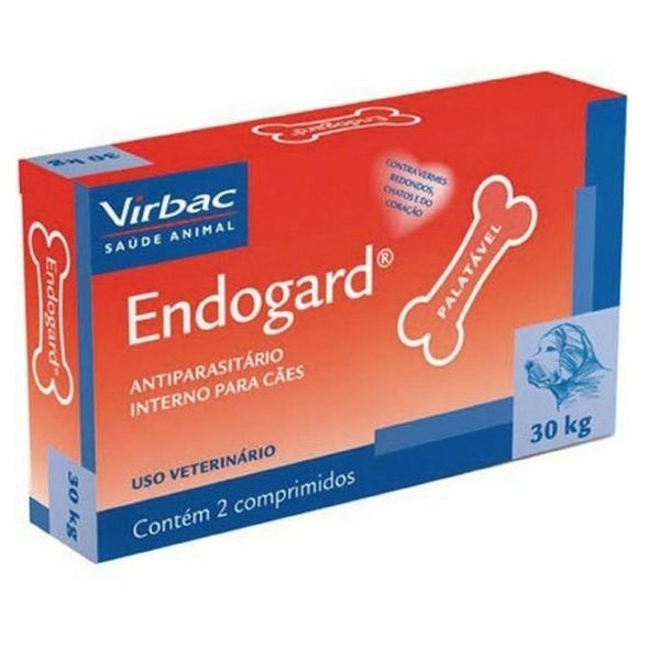 Endogard 30kg - 2 Comprimidos