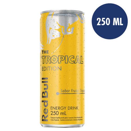 Energético Red Bull Yellow Edition Tropical 250ml