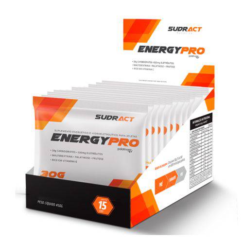 Energy Pro Sudract 15 Sachês de 30g