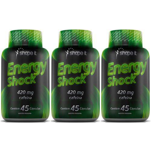 Energy Shock - 3 Unidades - Shape It