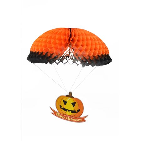 Enfeite Halloween Paraquedas - Modelos Diversos Enfeite Halloween Paraquedas