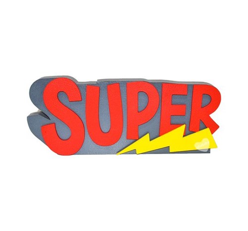 Enfeite para Prateleira Super Coleção Super Heróis