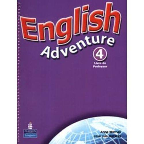 English Adventure 4 - Teacher Book/ Activity Book With CD Audio - Versão Português