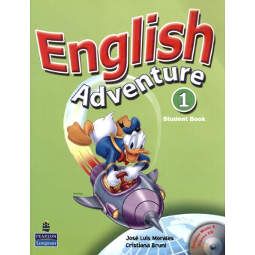 English Adventure Plus 1 Students Book - Longman