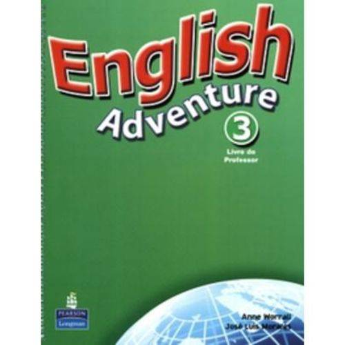 English Adventure 3 - Teacher Book/ Activity Book With CD Audio Versão Português