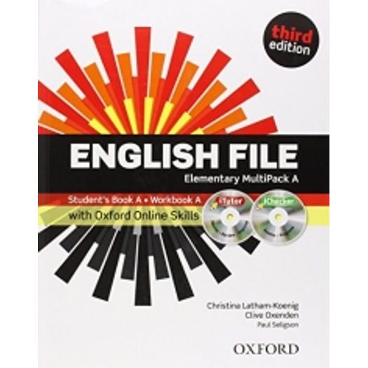 English File Elementary Multipack a With Itutor And Online Skills - Oxford