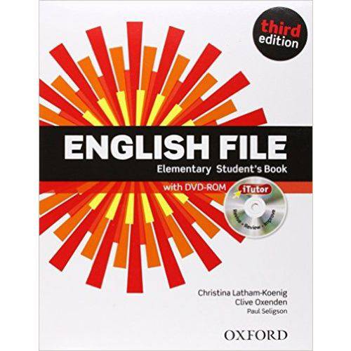 English File Elementary - Student's Book With Itutor - Third Edition - Oxford University Press - Elt