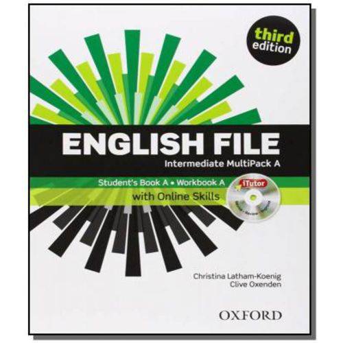 English File Intermediate a Multipack With Onlined