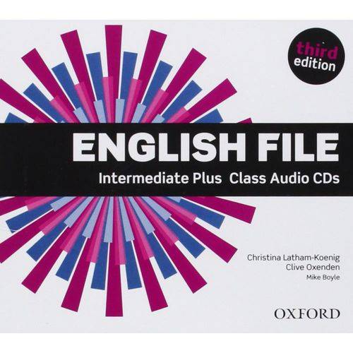 English File - Intermediate Plus - Class Audio Cds - Third Edition